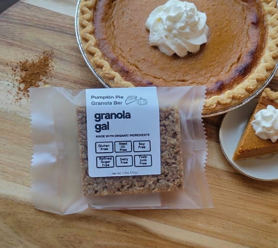 Granola Gal Pumpkin Pie Chewy Granola Bar, 2.5oz
